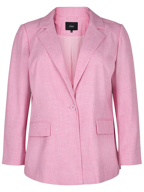 Куртка стандартного кроя Zizzi, розовый фото