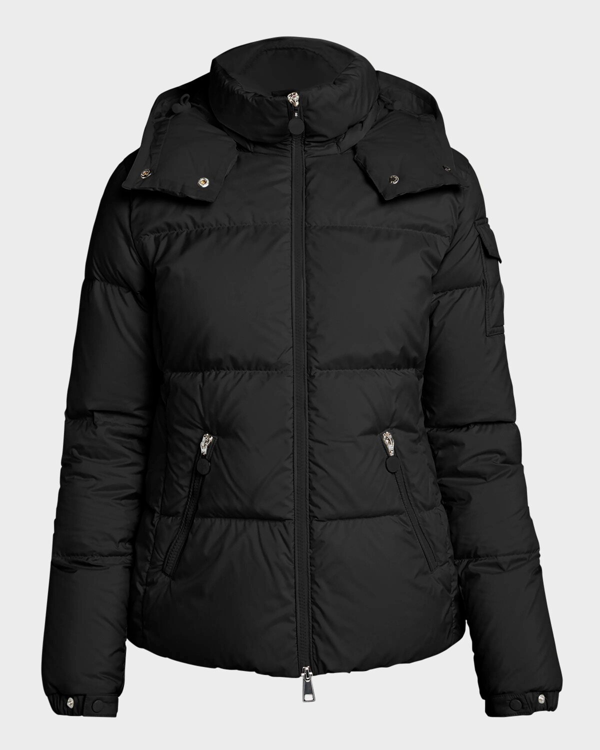 

Пуховик Fourmine из матового нейлона Moncler, черный