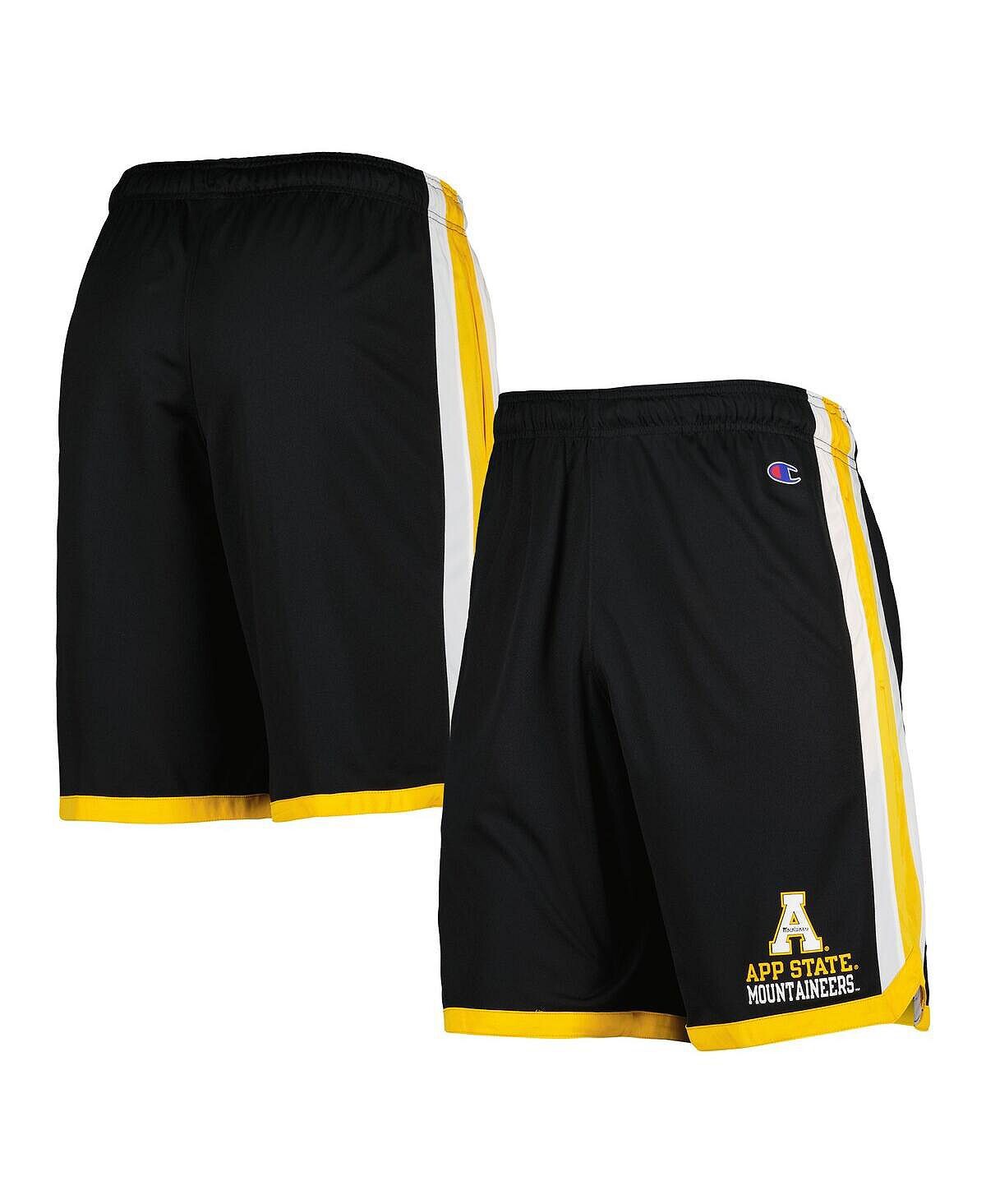 

Мужские черные баскетбольные шорты Appalachian State Mountaineers Champion