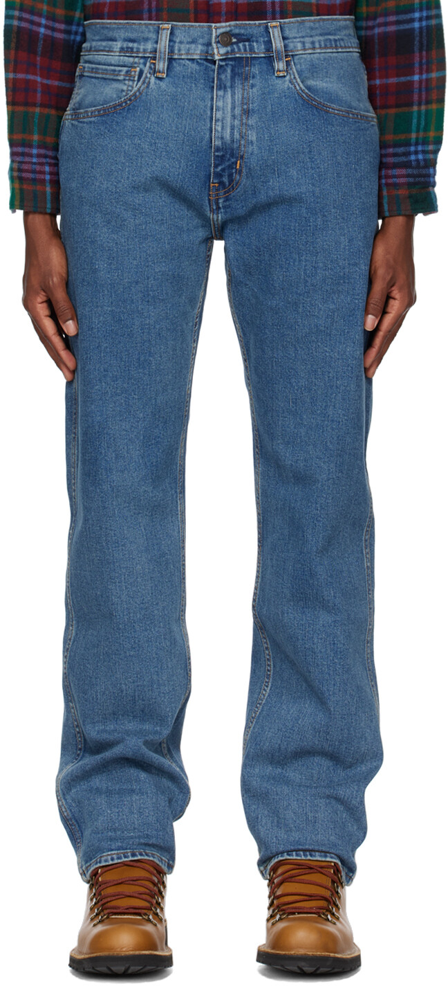

Синие джинсы для спецодежды Levi's