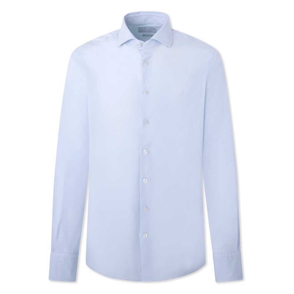 

Рубашка Hackett Essential Stretch Pop, синий