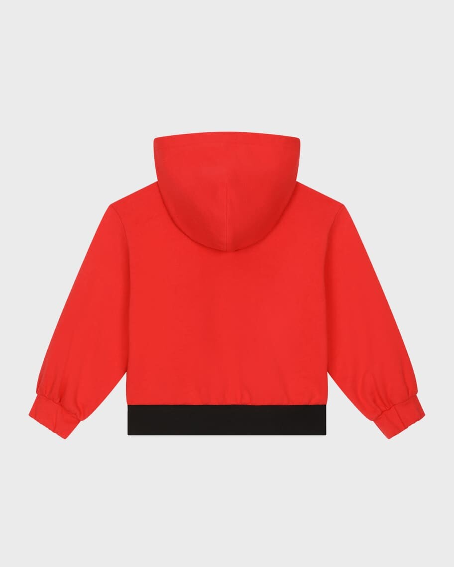 

Детский свитер с капюшоном и логотипом, размер 4–6 Dolce&Gabbana Junior