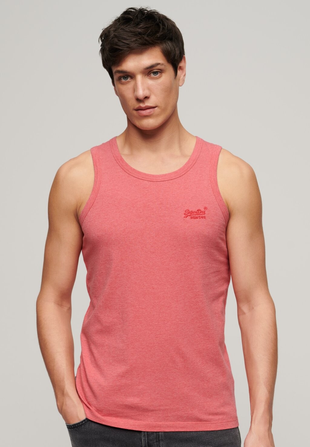 

Топ ESSENTIAL LOGO Superdry, розовый