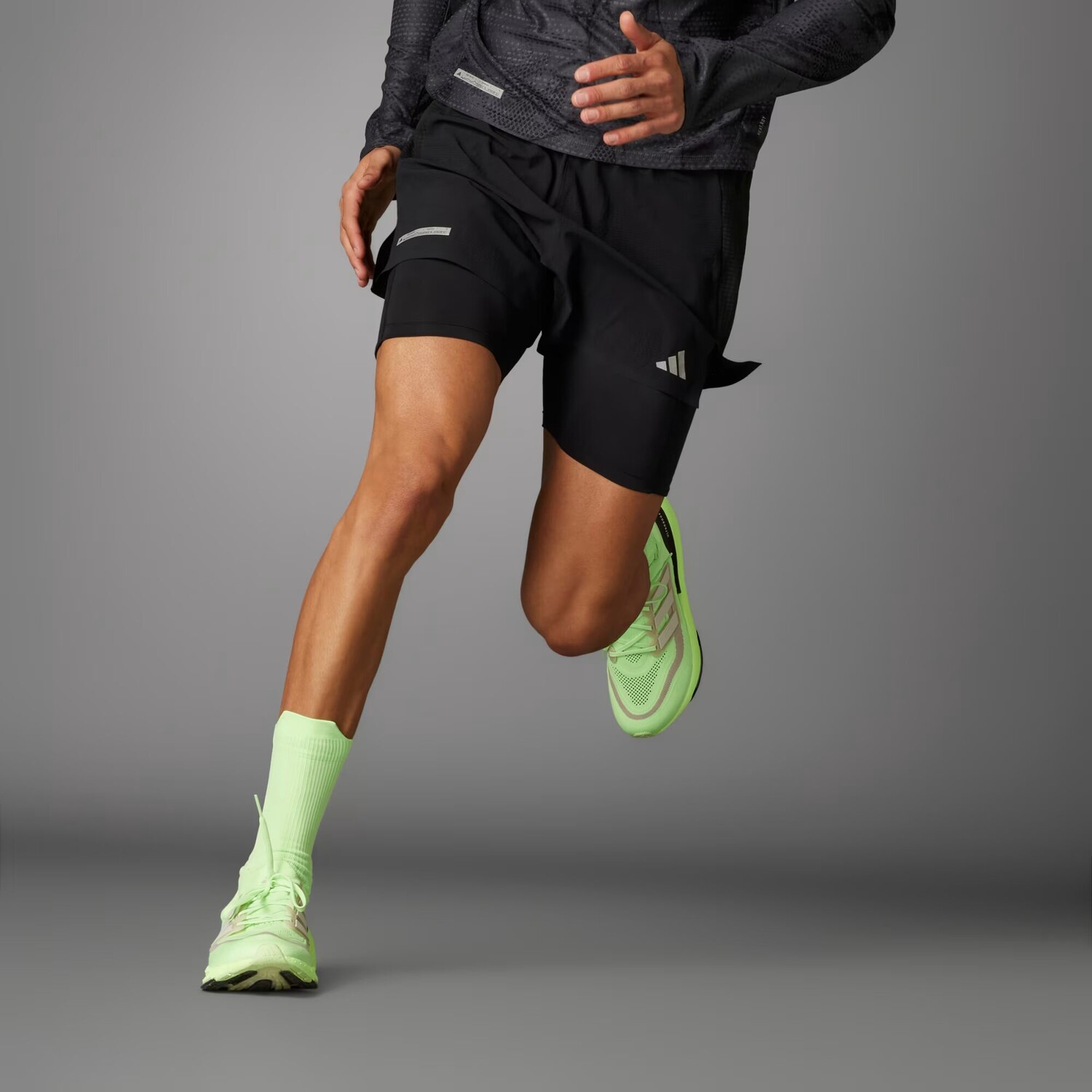

Ultimate Шорты 2-в-1 Adidas, цвет Black/Black