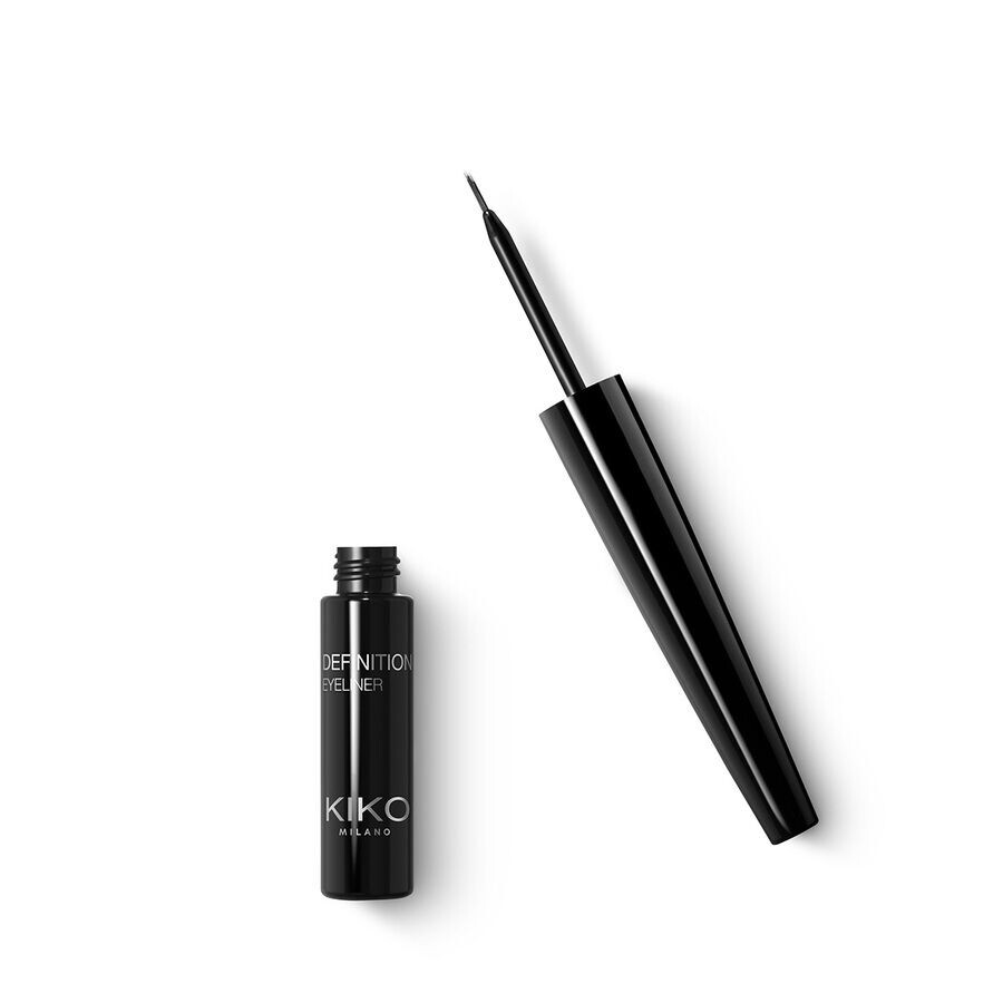 

Жидкая подводка для глаз с кисточкой Kiko Milano Definition Eyeliner, 3 мл