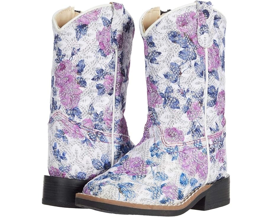 

Ботинки Old West Boots Flowers, мульти