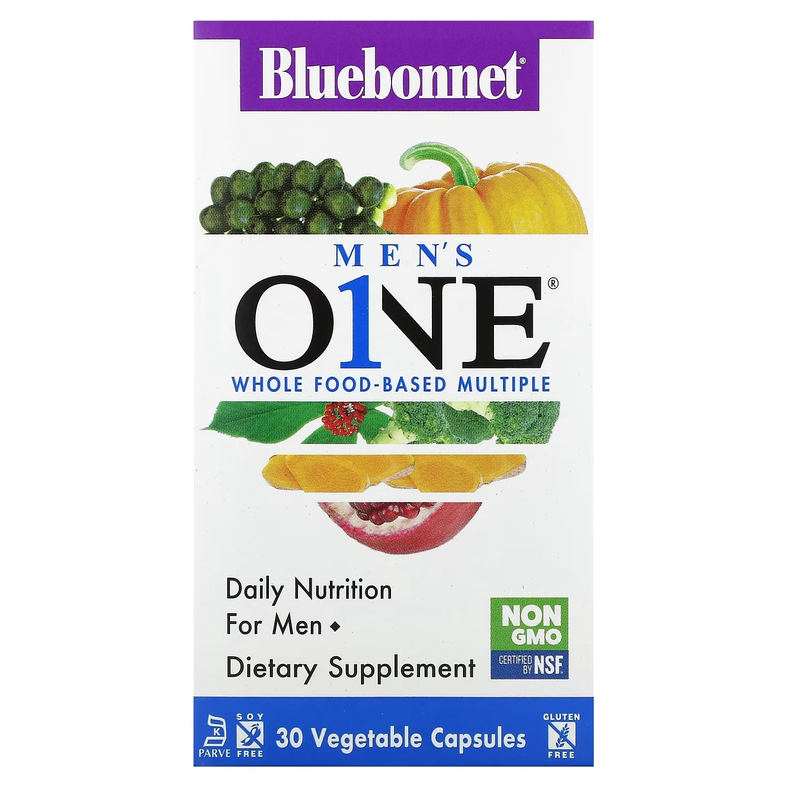 Пищевая добавка Bluebonnet для мужчин, 30 капсул пищевая добавка smnutrition для мужчин 60 капсул