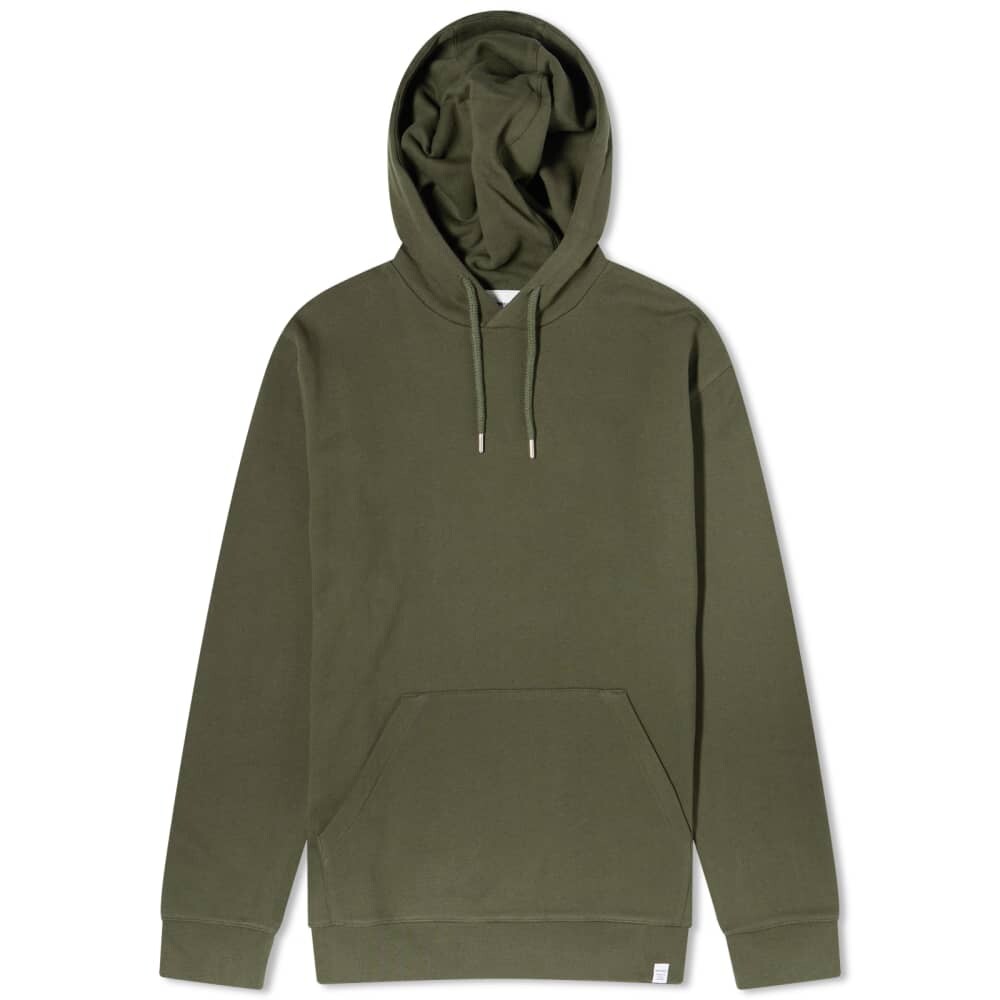 

Толстовка Norse Projects Vagn Classic Popover, армейский зеленый
