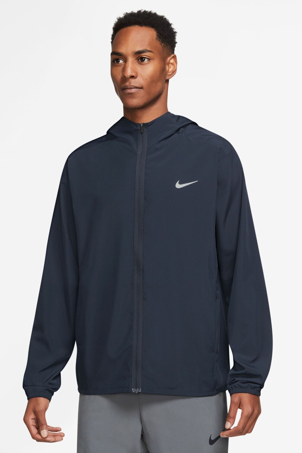 

Тренировочная куртка Dri-FIT Form с капюшоном Nike, синий