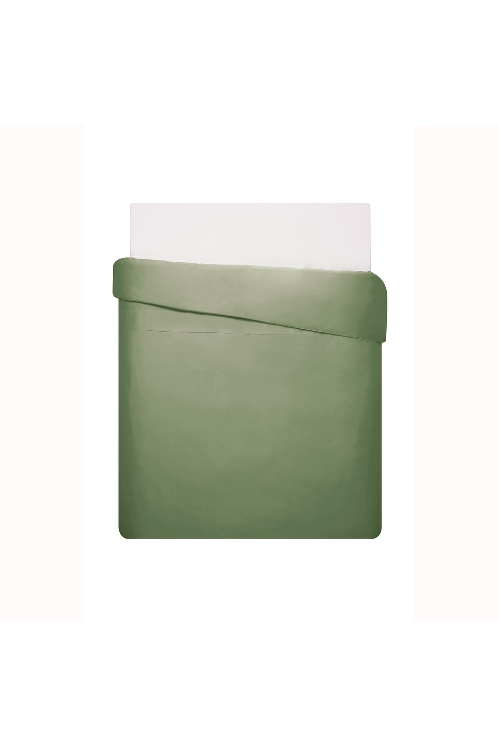 

Пододеяльник двойной Linens Mix & Match, темно-зеленый