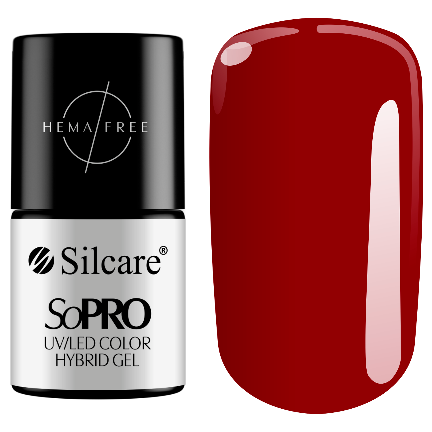 Гибридный лак для ногтей 015 Silcare Sopro Rich Color, 7 гр боска ф рецепт праздника
