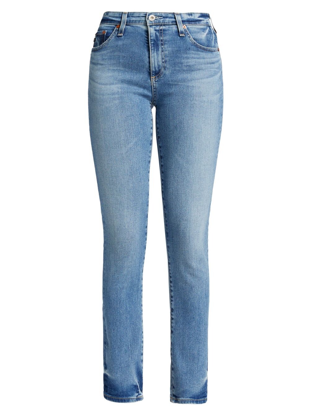 

Узкие прямые джинсы Mari со средней посадкой AG Jeans