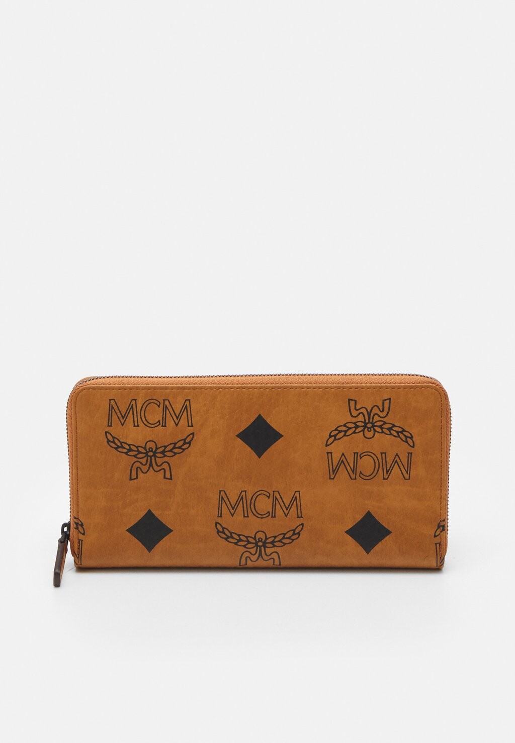 

Кошелек Aren Visetos Zip Around MCM, цвет cognac