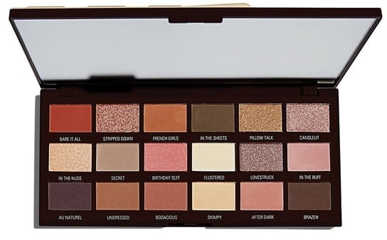 

Палетка теней для век Nudes, 22 г I Heart Revolution, Palette Chocolate, Makeup Revolution, коричневый