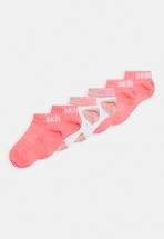 Носки Girls Mesh Sneaker With Lurex 6Pack Skechers, цвет pink glow mix носки skechers sneaker 6 шт mesh ventilation цвет pink glow mix
