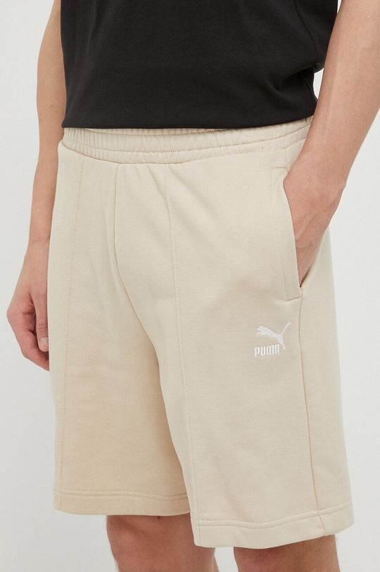 

Хлопковые шорты Puma, бежевый