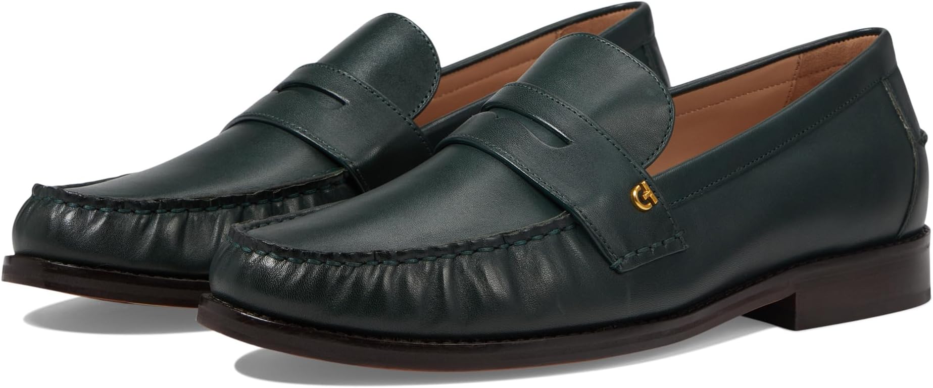 Лоферы Lux Pinch Penny Loafer Cole Haan, цвет Scarab Leather