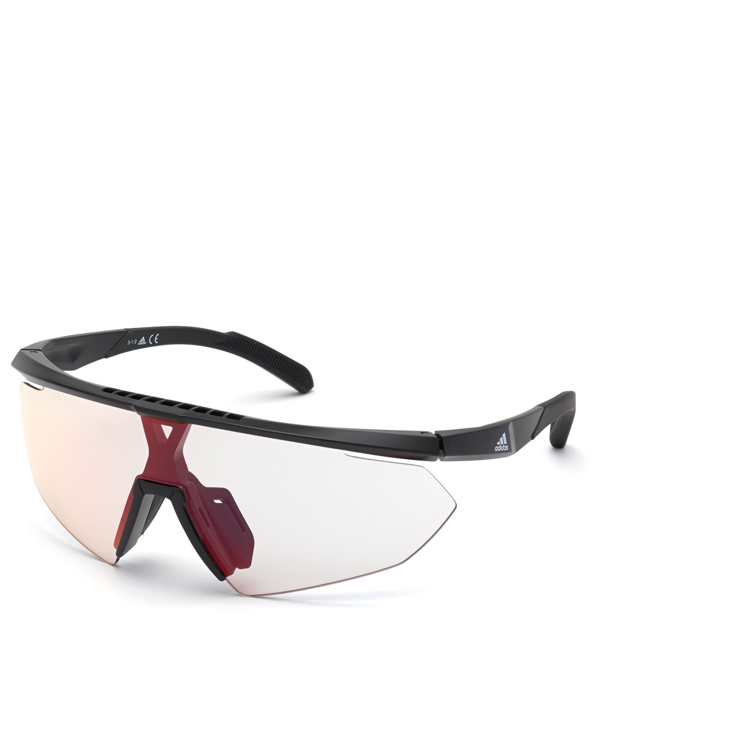 

Велосипедные очки Adidas SP0015 Mirror Photochromic Cat 1 3, цвет Shiny Black