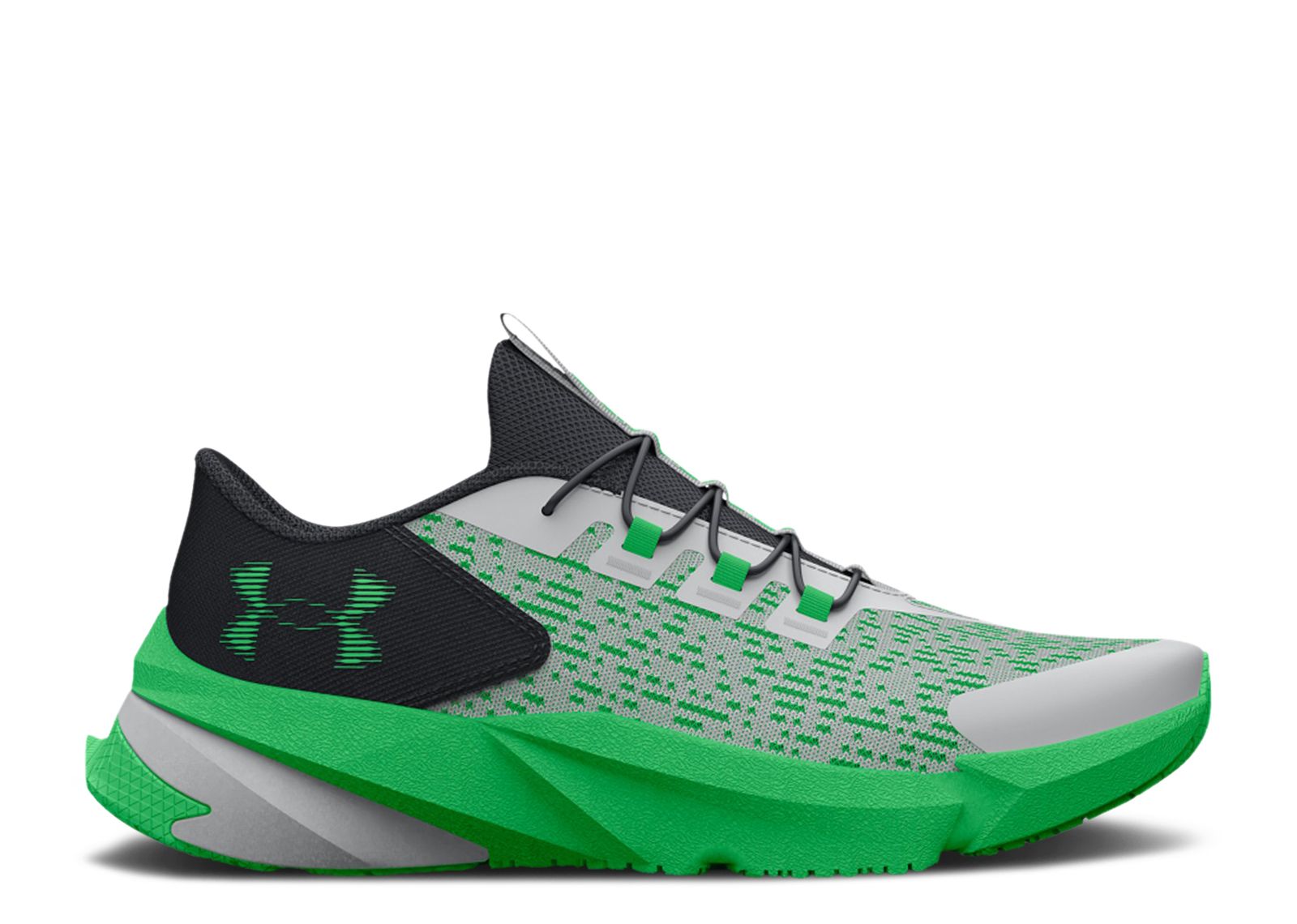 

Кроссовки Under Armour Scramjet 5 Al Ps 'Mod Grey Green Screen', серый