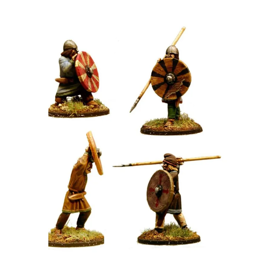 

Саксонский цеорл Щитовая стена, Gripping Beast Miniatures - Viking Age (28mm)