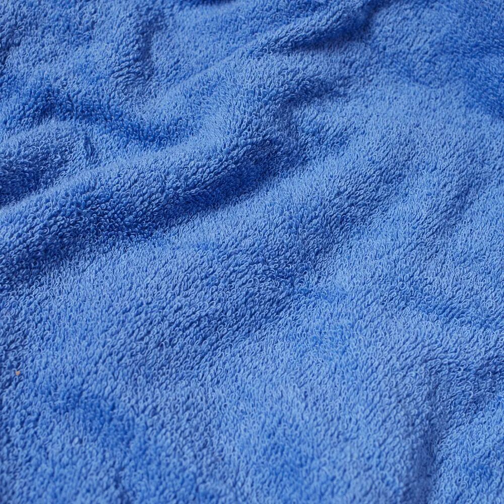 Tekla Fabrics Терри Халат с капюшоном, синий