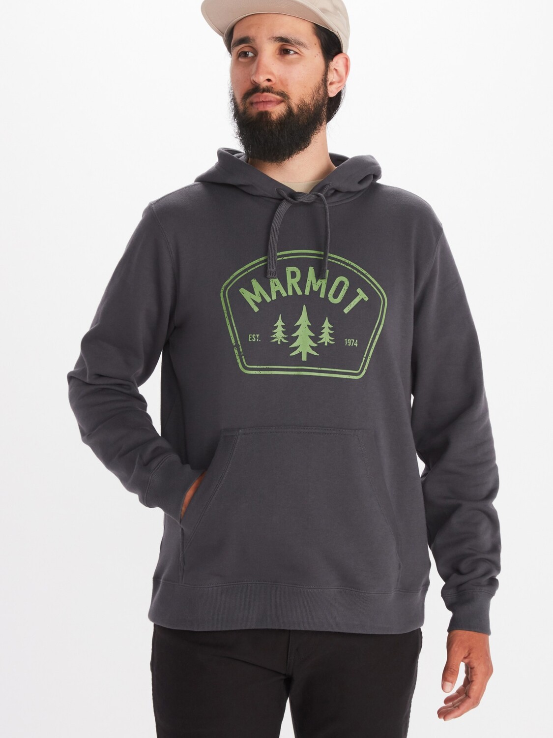 

Толстовка «Три сосны» — мужская Marmot, серый