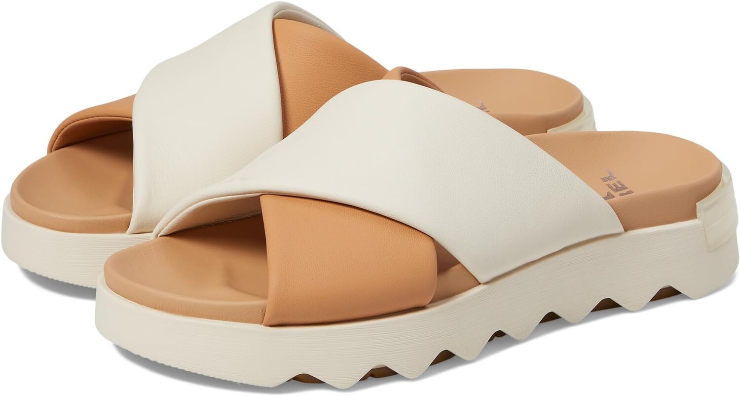 

Сандалии SOREL Viibe Crisscross Slide, цвет Honest Beige/Chalk