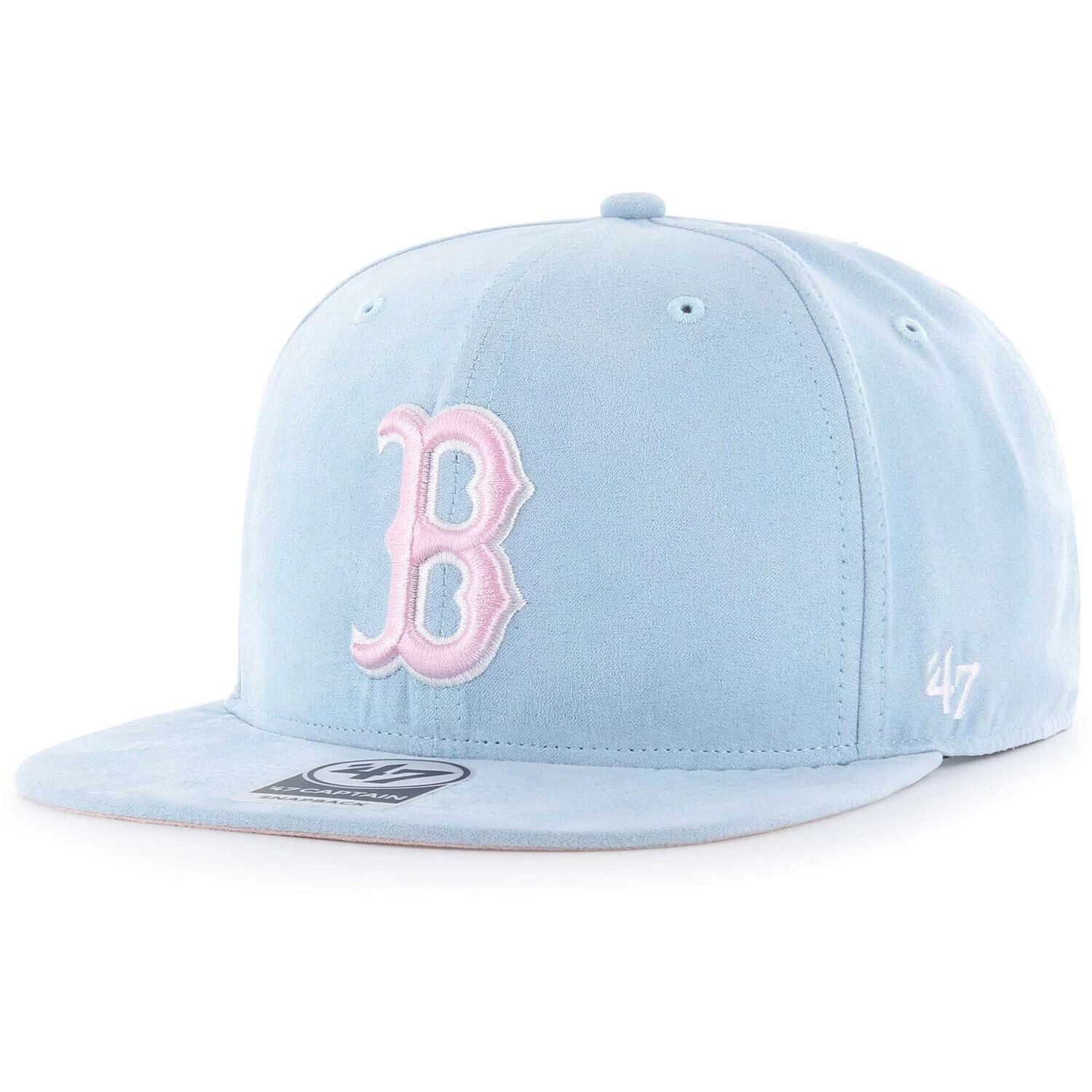 

Мужская голубая кепка Boston Red Sox '47 из ультра-замши Captain Snapback