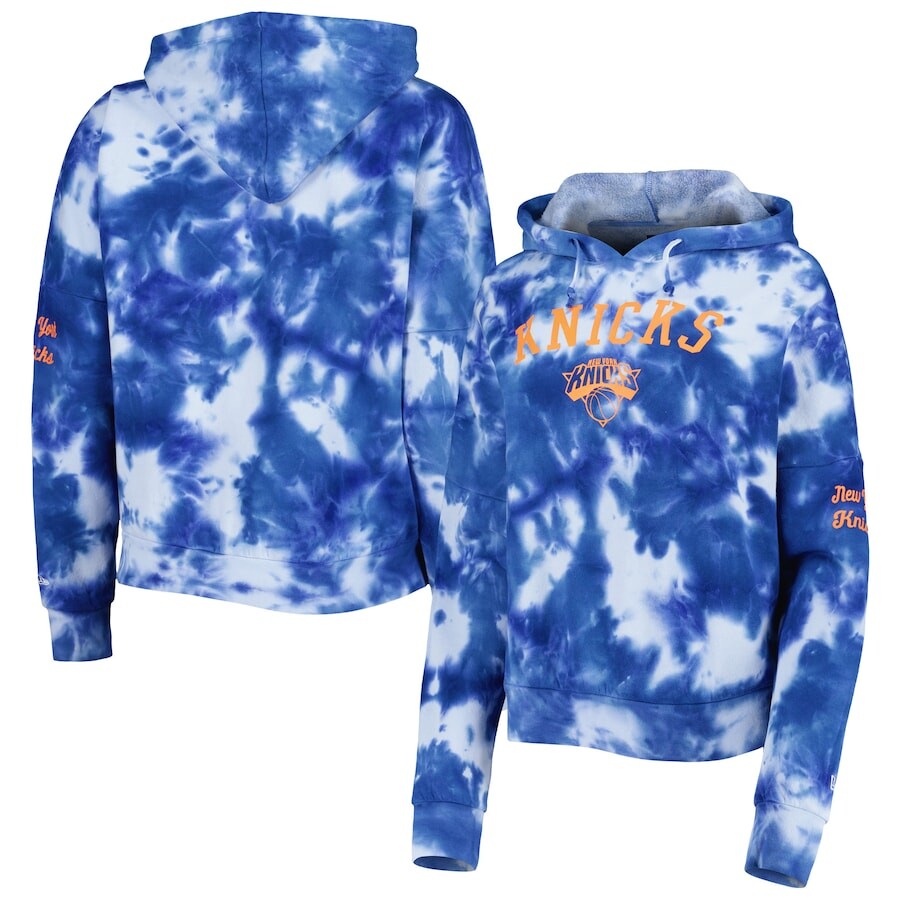 

Пуловер с капюшоном New Era New York Knicks, роял