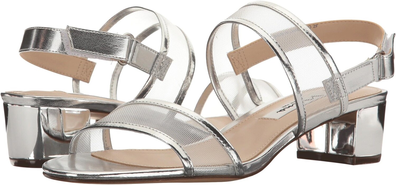 

Босоножки Ganice Nina, цвет Silver Metal Foil/Mesh