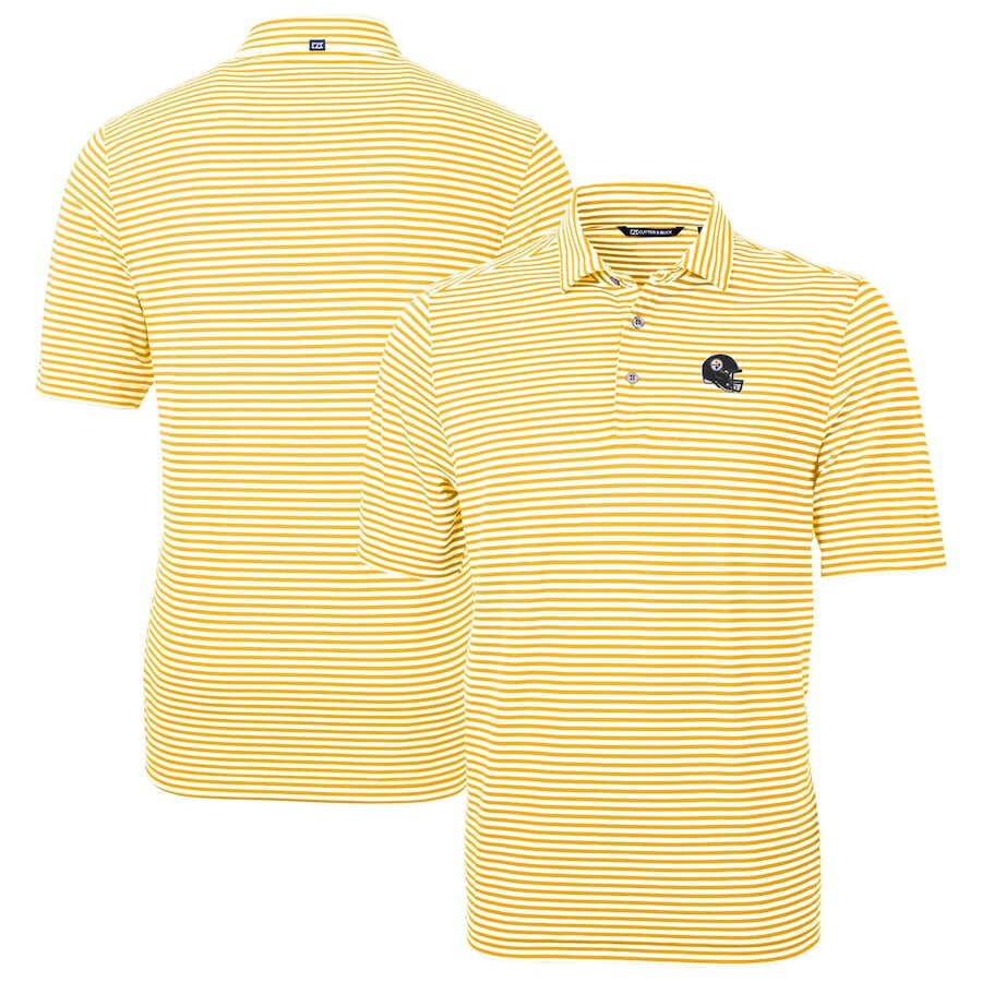 

Поло с коротким рукавом Cutter & Buck Pittsburgh Steelers, золотой