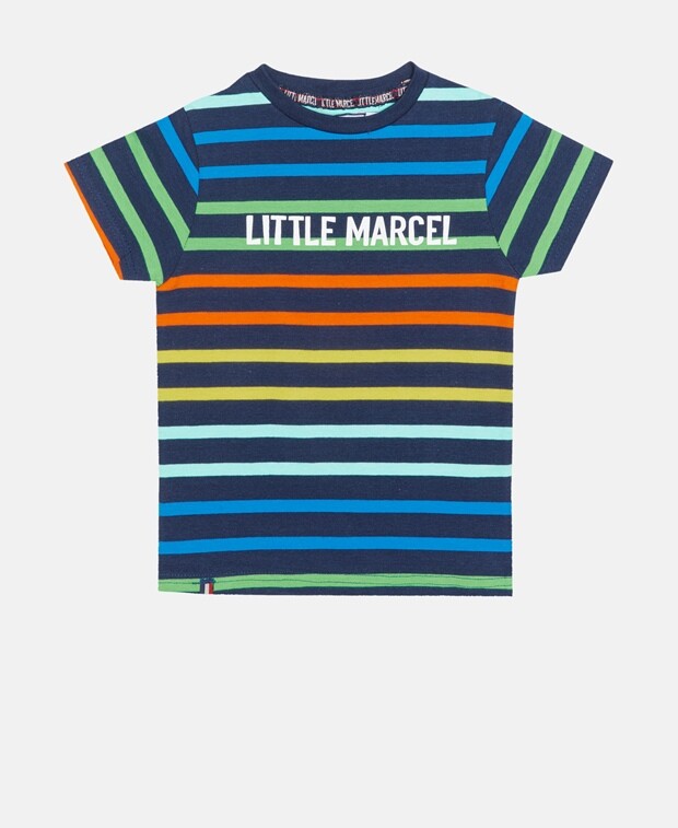

Футболка Little Marcel, темно-синий