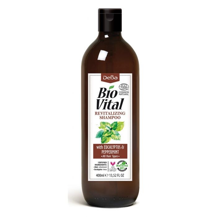 

Шампунь Biovital Champú Revitalizante Eucalipto y Menta Deba, 400 ml