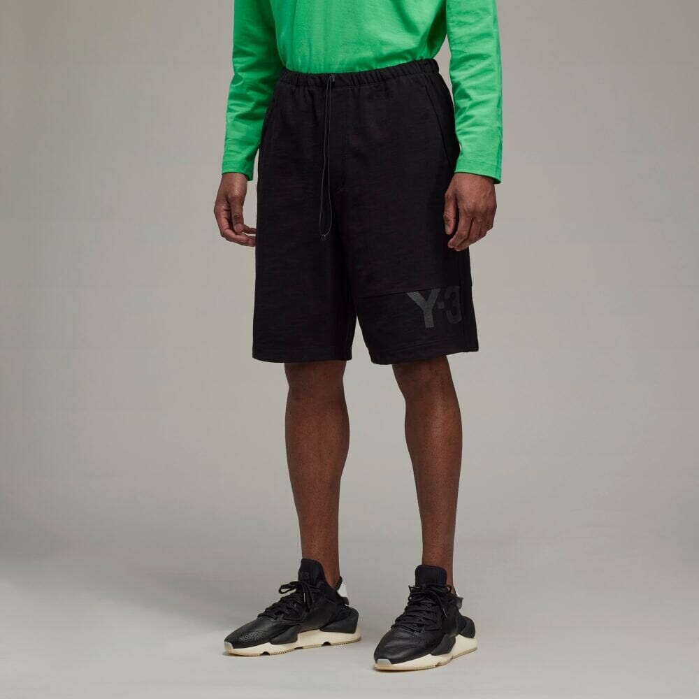 

Шорты Adidas Y-3 CLASSIC HEAVY PIQUE SHORTS, черный