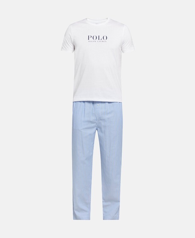 

Пижама Polo Ralph Lauren, светло-синий