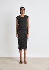 

Платье из джерси Dkny, черный