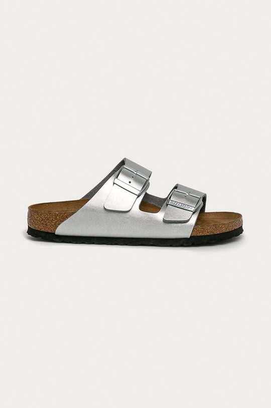 

Шлепанцы «Аризона» Birkenstock, серебро