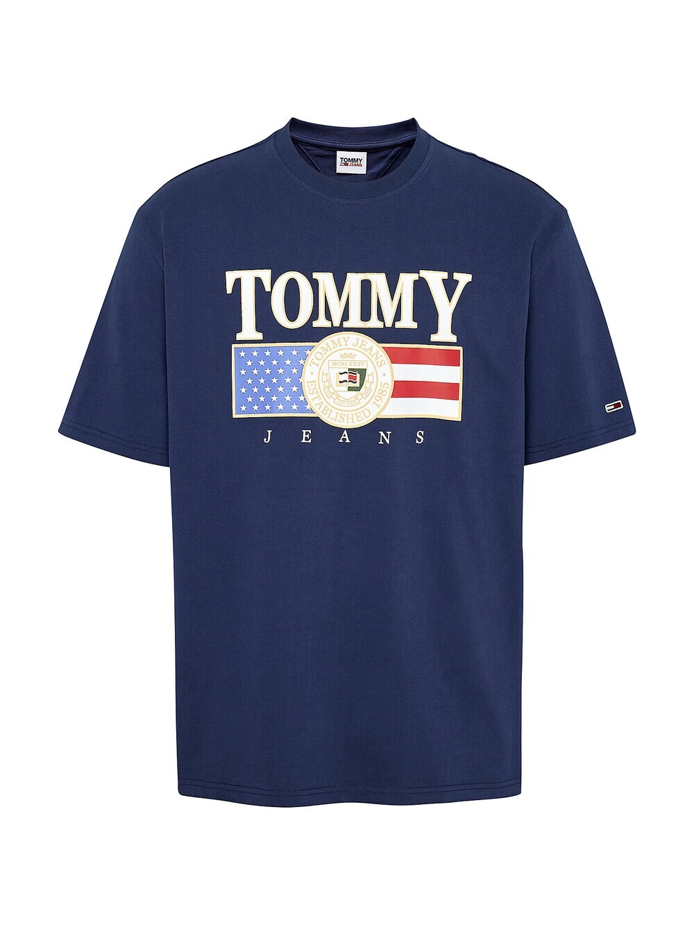 Футболка Tommy Hilfiger Skater Luxe USA, синий/темно-синий