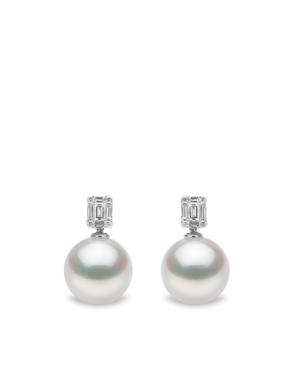 

Серьги Starlight из белого золота с жемчугом и бриллиантами Yoko London, серебряный