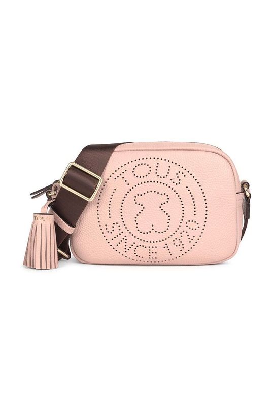 Кожаная сумочка Tous, розовый