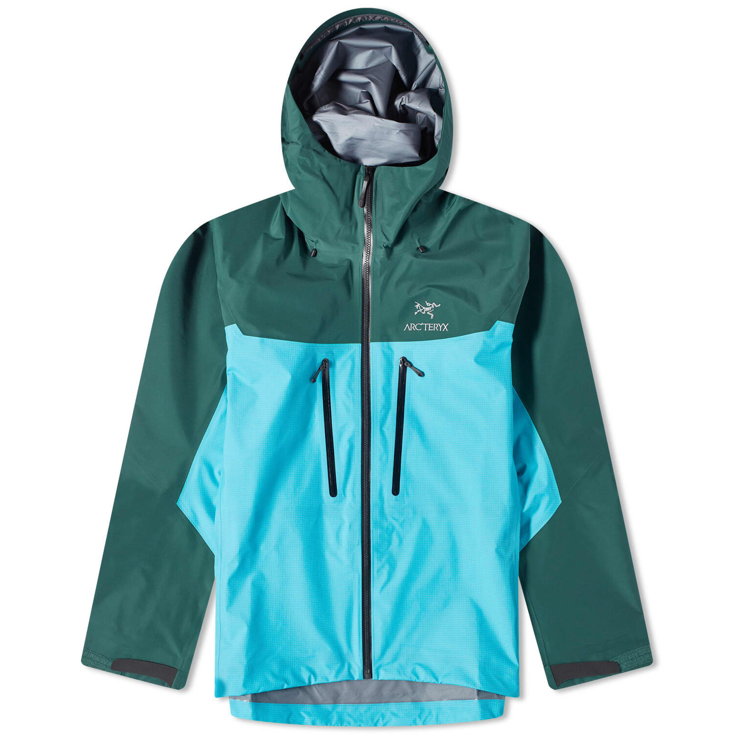 

Куртка Arc'Teryx Alpha, цвет Blue Tetra & Pytheas