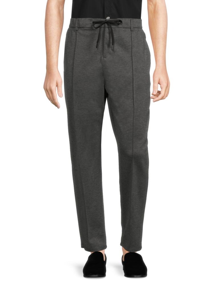 

Брюки с принтом и завязками Kenneth Cole, черный