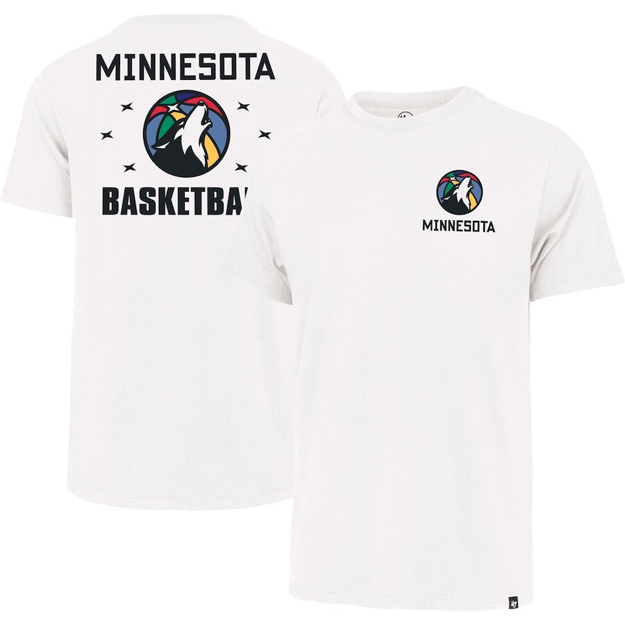 

Футболка с коротким рукавом 47 Minnesota Timberwolves, белый