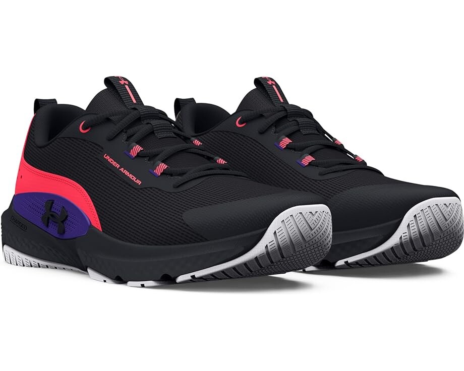 Кроссовки Under Armour Dynamic Select, цвет Black/Electric Purple/Black