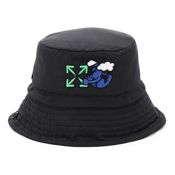 Шапка OFF-WHITE General OFF-WHITE accessories Fisherman's Hat, черный