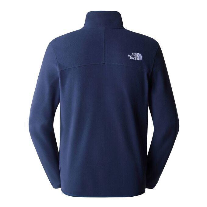 

Флисовый свитер м ледник на молнии 1/4 The North Face, синий