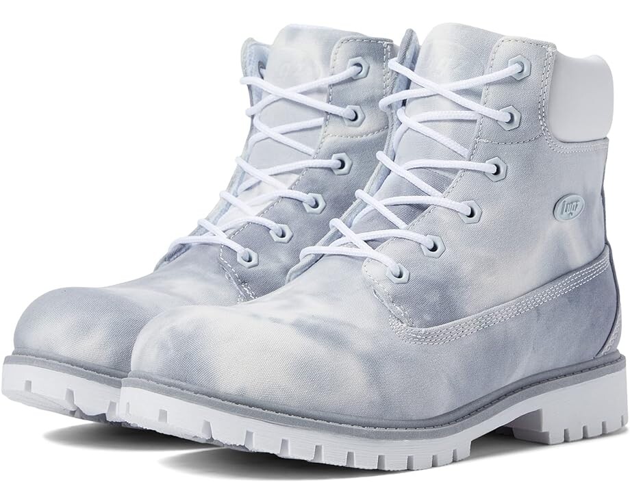 

Ботинки Lugz Rucker Hi Tie-Dye, цвет Grey Multi/White