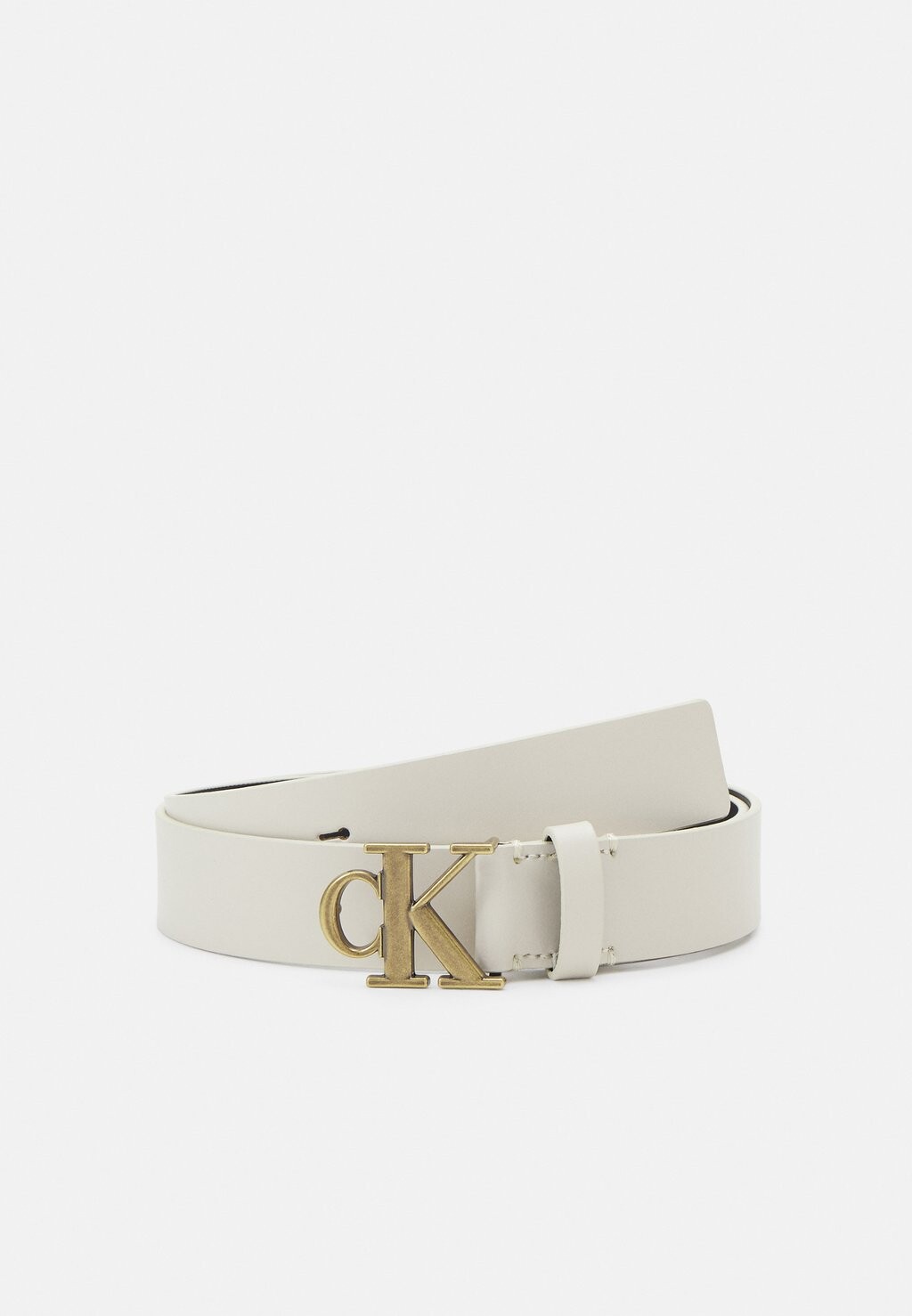 

Пояс MONO PLAQUE BELT Calvin Klein, кремовый