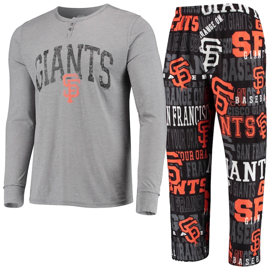 

Пижамный комплект Concepts Sport San Francisco Giants, черный