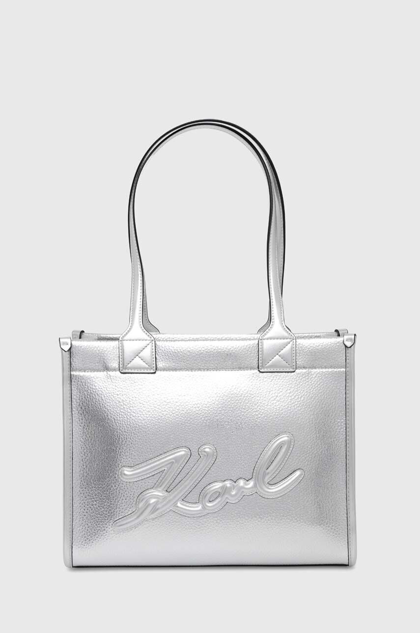 

Сумочка Карла Лагерфельда Karl Lagerfeld, серебряный